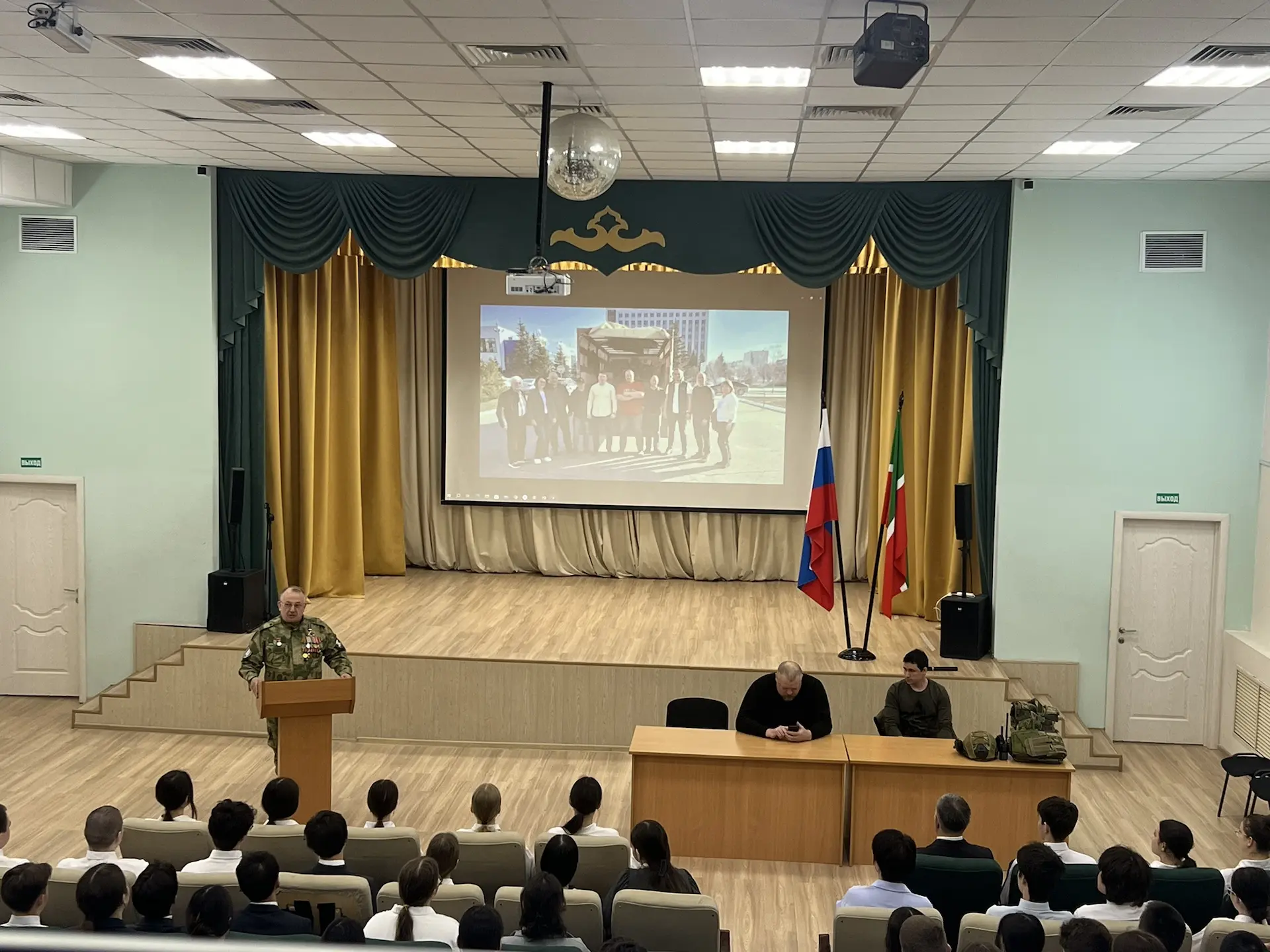 В преддверии празднования 81-й годовщины Победы в Великой Отечественной войне в нашей гимназии прошл