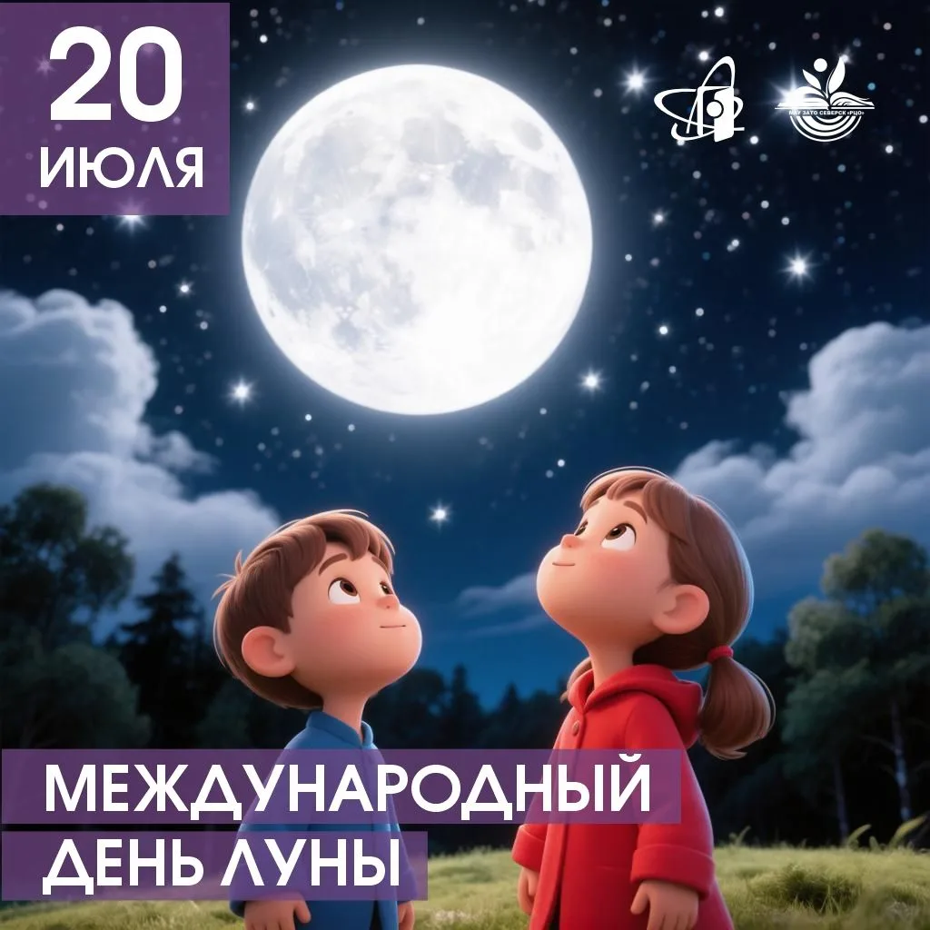 🎉 20 июля отмечается международный день Луны.