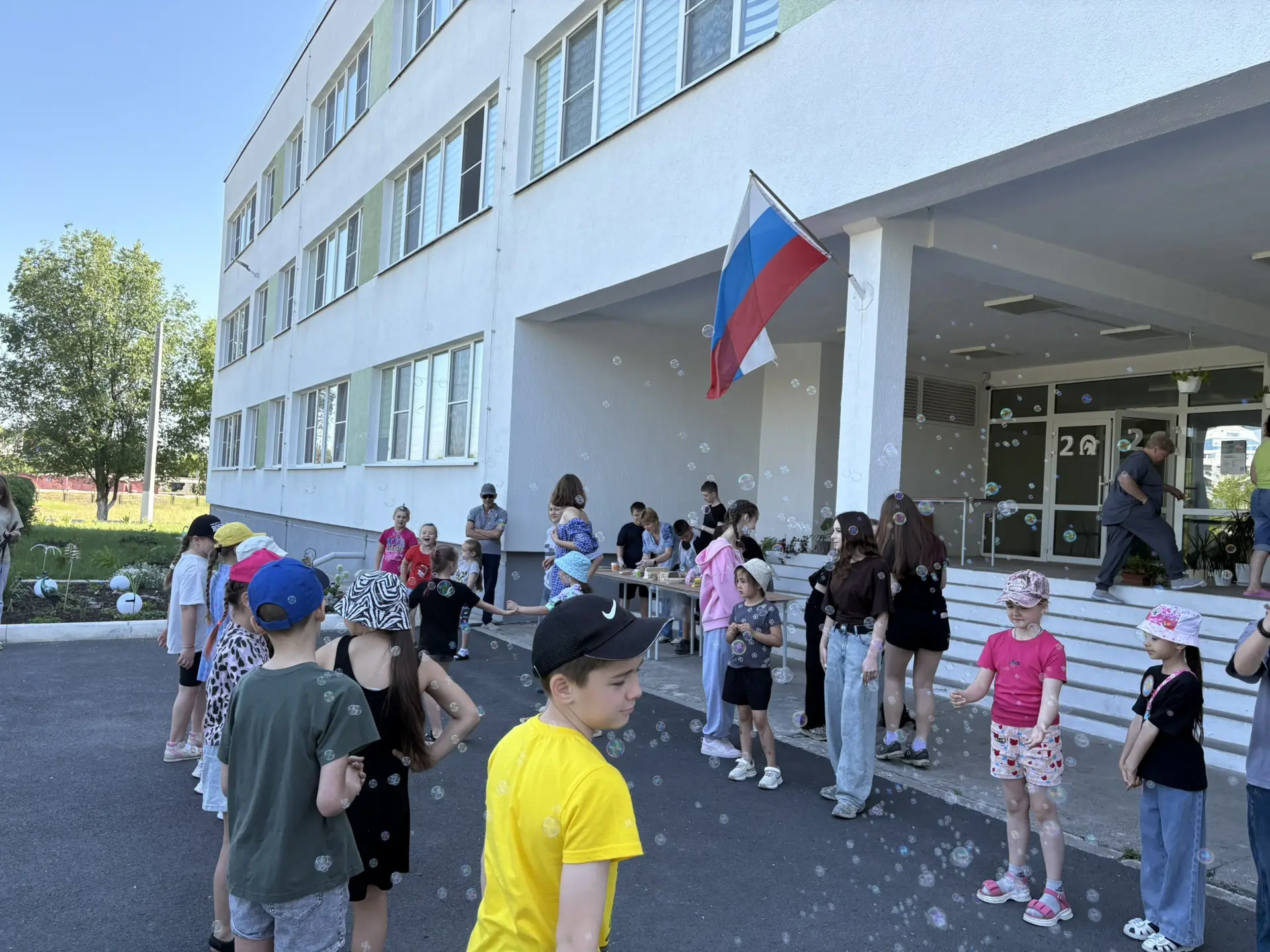 ☀️Утро в пришкольном лагере «Мечта»: начинаем день с бодрости!