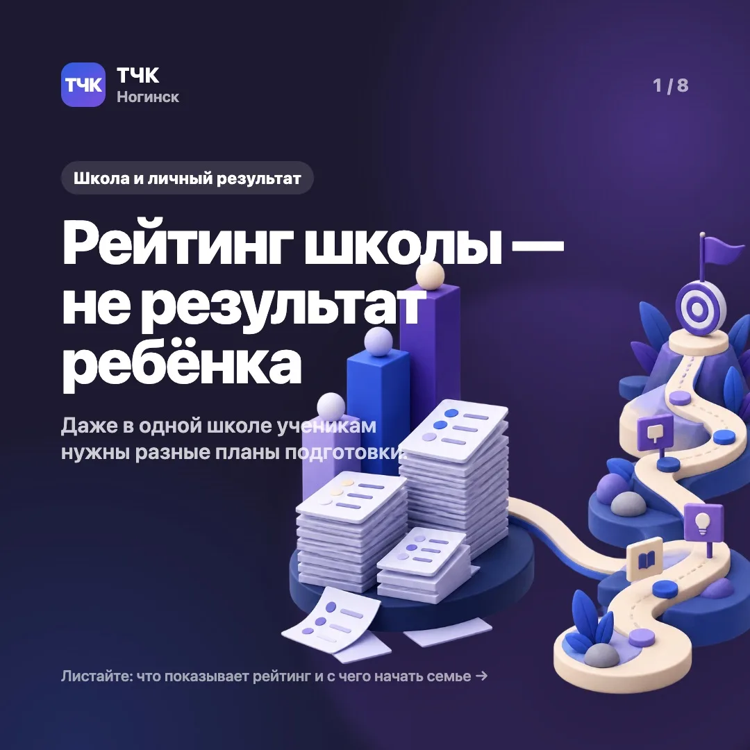 🔝 12 образовательных организаций Богородского округа вошли в топ-100 школ Подмосковья ...