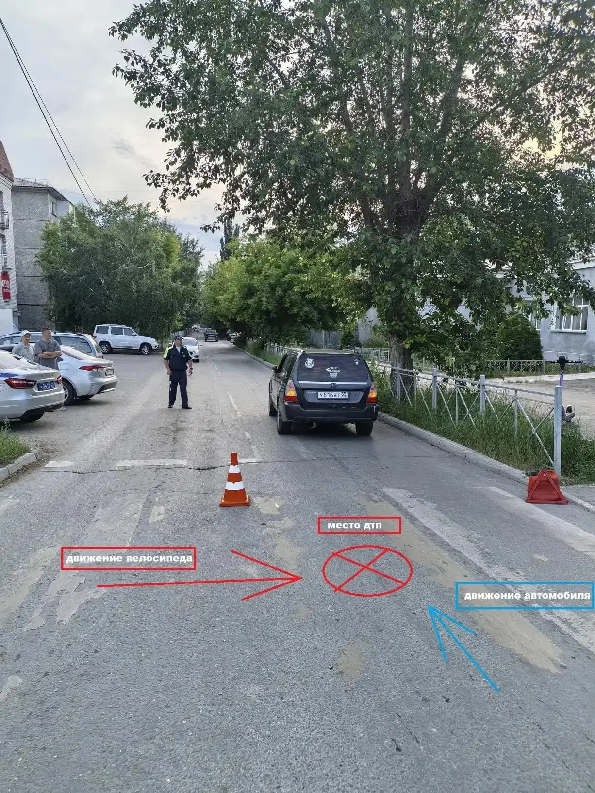 ❗️Вчера в Госавтоинспекцию поступило сообщение о ДТП с участием юного велосипедиста.

Сотрудниками п