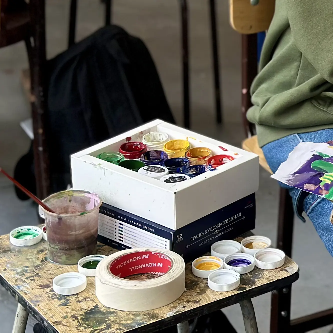Ну что, декоративная композиция официально позади👩‍🎨