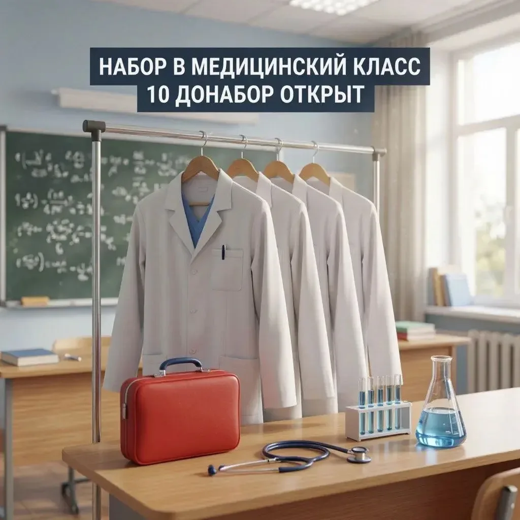 В школе № 73 продолжается набор в 10-й медицинский класс