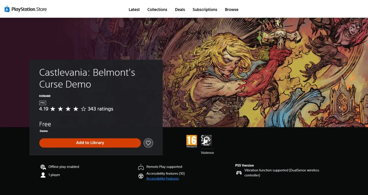 Вышла демка Castlevania: Belmont’s Curse