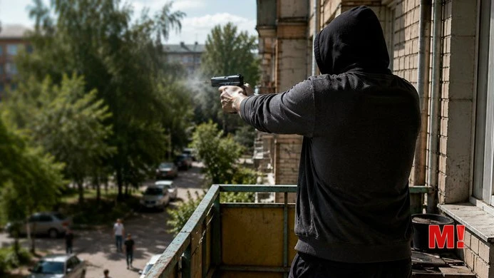 В Марксе стрелявшего с балкона хулигана отправили под суд