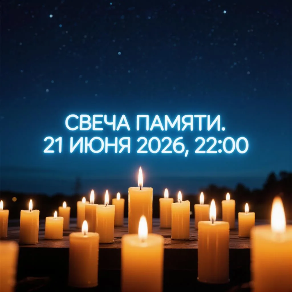 🕯️ Общенациональная акция «Свеча памяти»