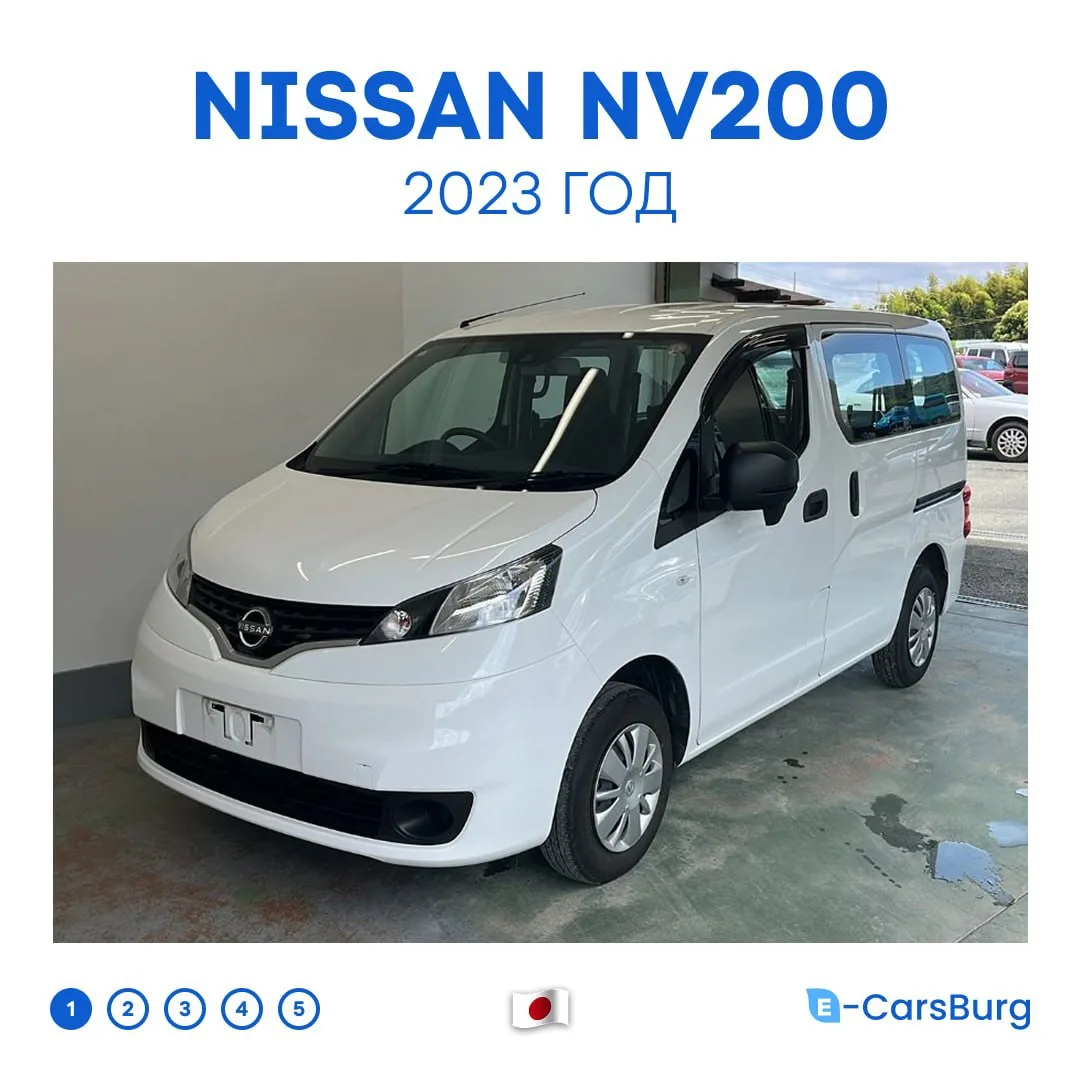 Фургон из Японии 🇯🇵 с оценкой 4,5 — Nissan NV200 Vanette 2023 года!

Основные характеристики:
Прив