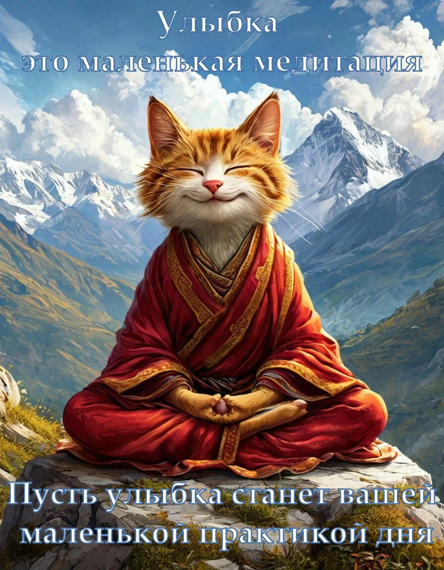 😺 УЛЫБКА - ЭТО ТОЖЕ ПРАКТИКА