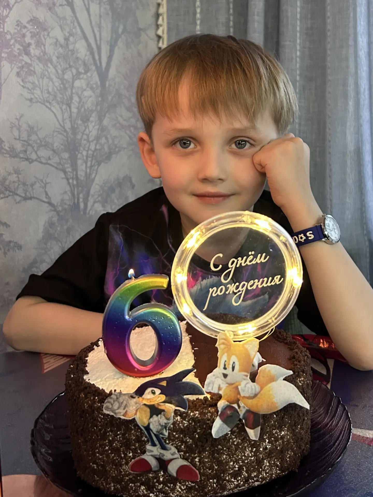 И также Максимку ждал обеденный тортик🤗🎂🥳🎈🎈🎈