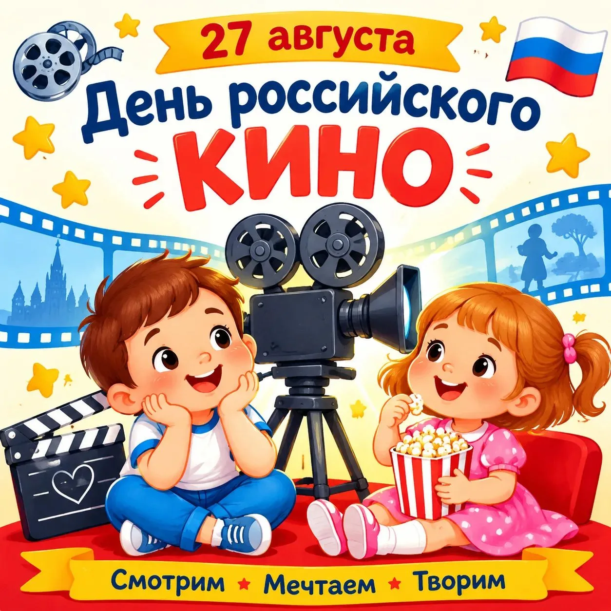 🎬С Днём российского кино!