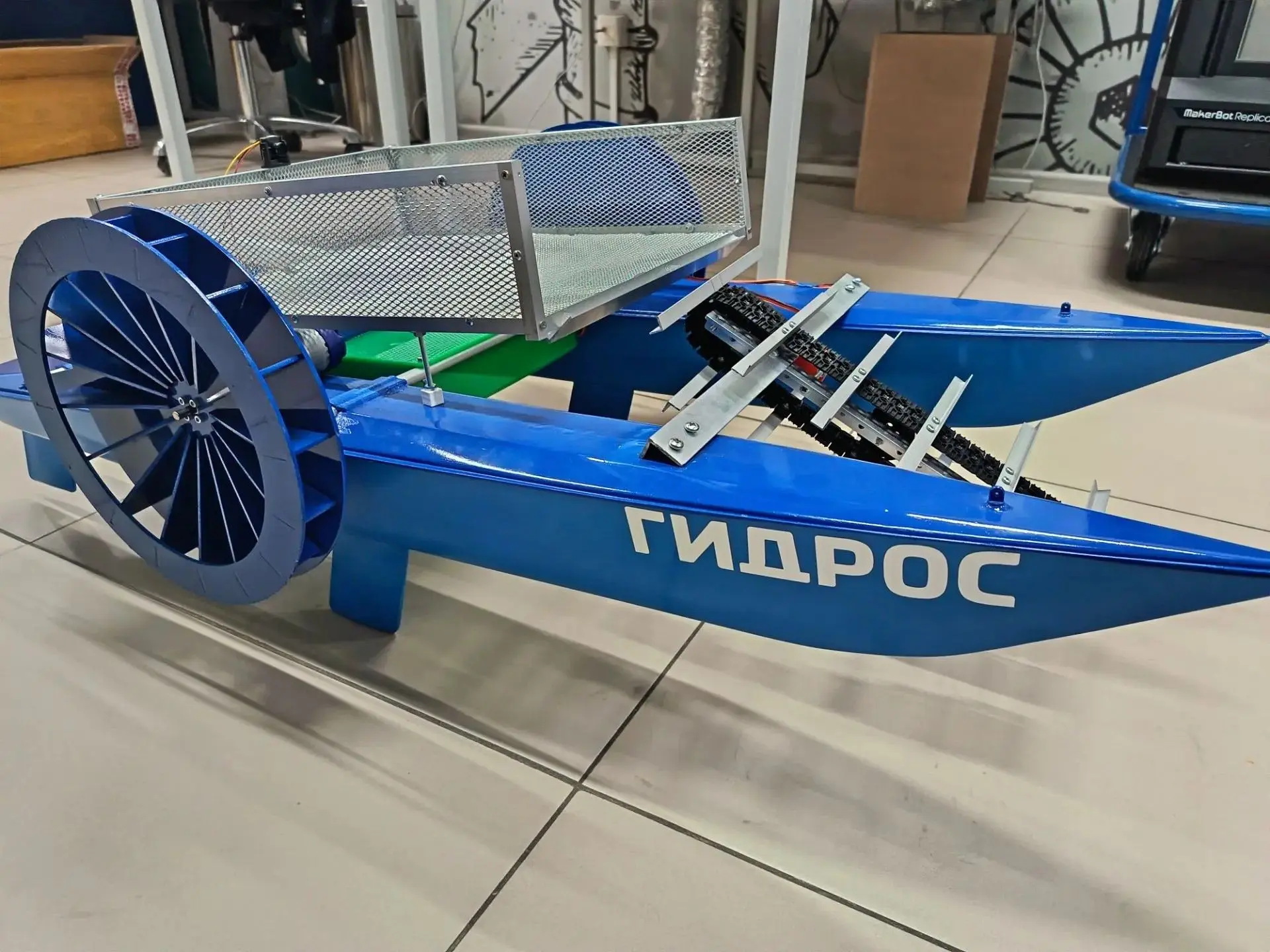 ⚡️ В Республике Алтай модернизируют устройство для очистки водоемов
