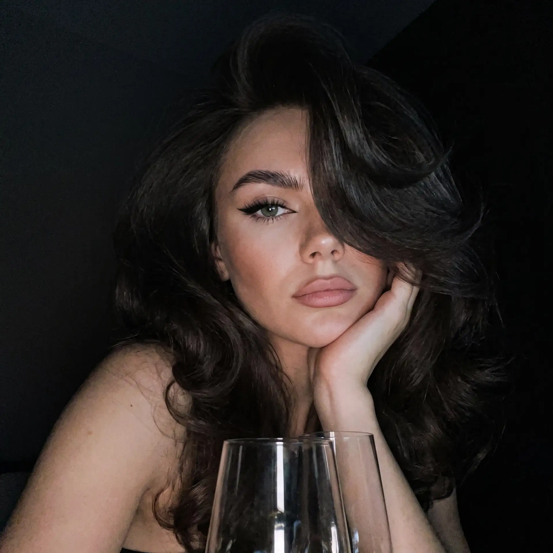 Ночной томный портрет  ✨