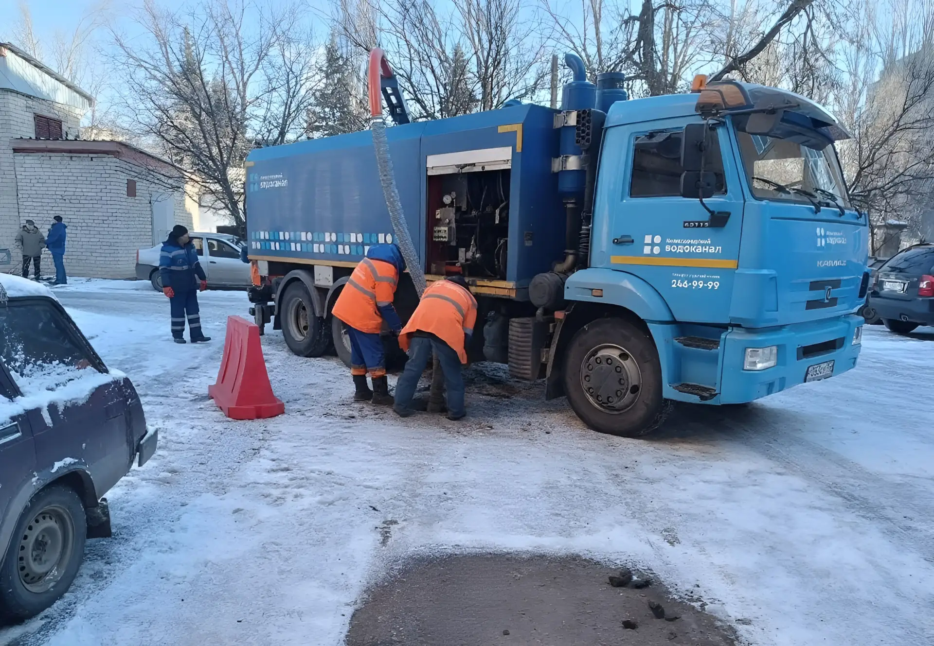 В поселке Зуевка городского округа Харцызск улучшили водоснабжение для жителей  👷‍♂️Ремонтная бригад