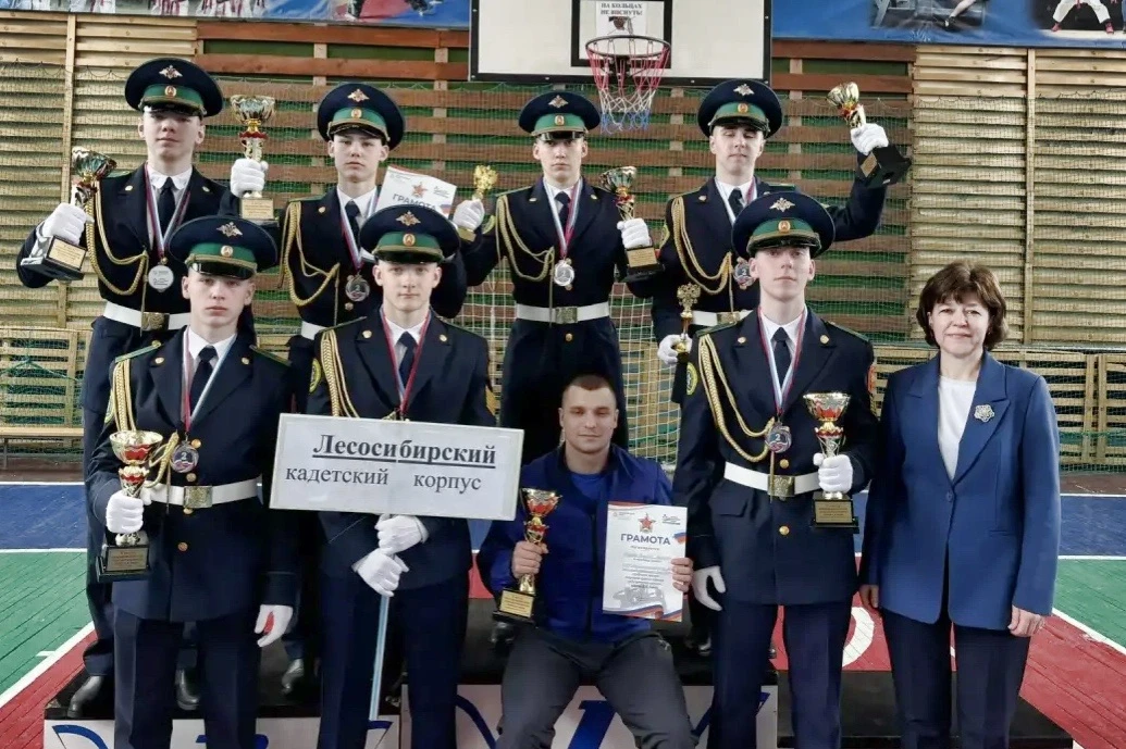 🇷🇺 Кадеты на пьедестале: 🥈среди лучших команд края.