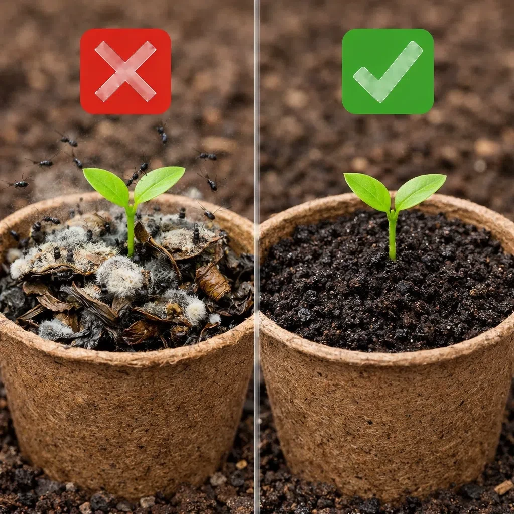 🌱 ПОЧЕМУ ОПАСНО ПОЛИВАТЬ РАССАДУ ОСТАТКАМИ ЧАЯ