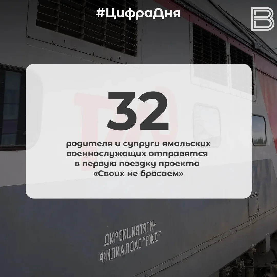 📊 32 родителя и супруги ямальских военнослужащих отправятся в первую поездку проекта «Своих не брос