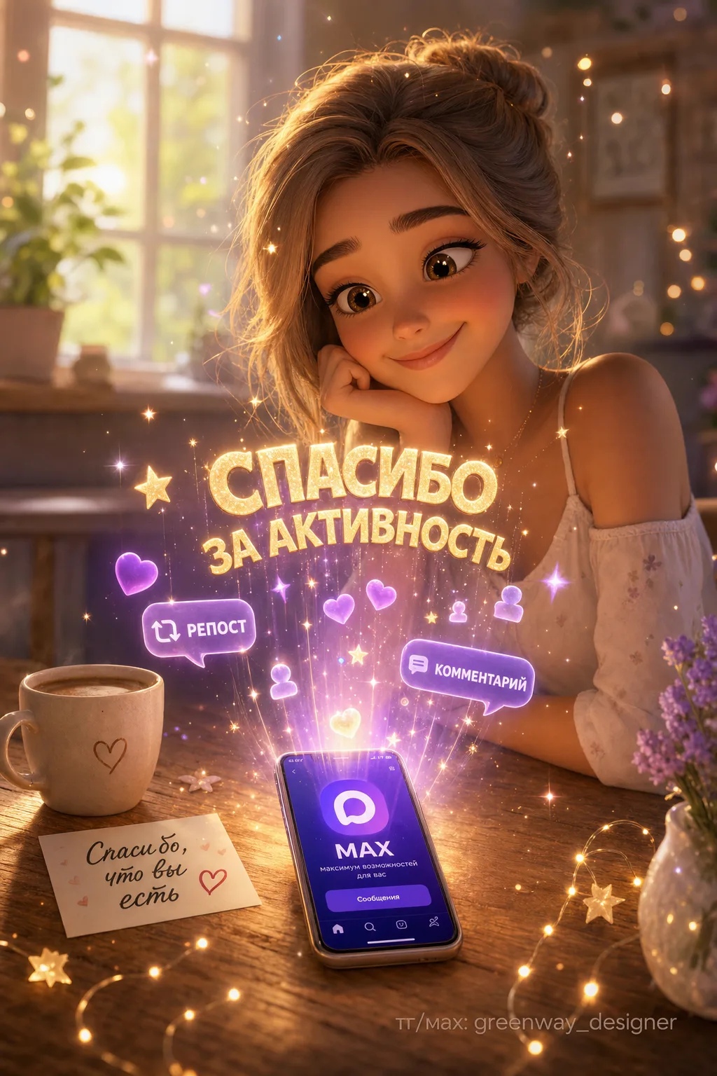 Сердце переполняется благодарностью ❤️ Спасибо, что вы есть, что читаете, откликаетесь и остаётесь с