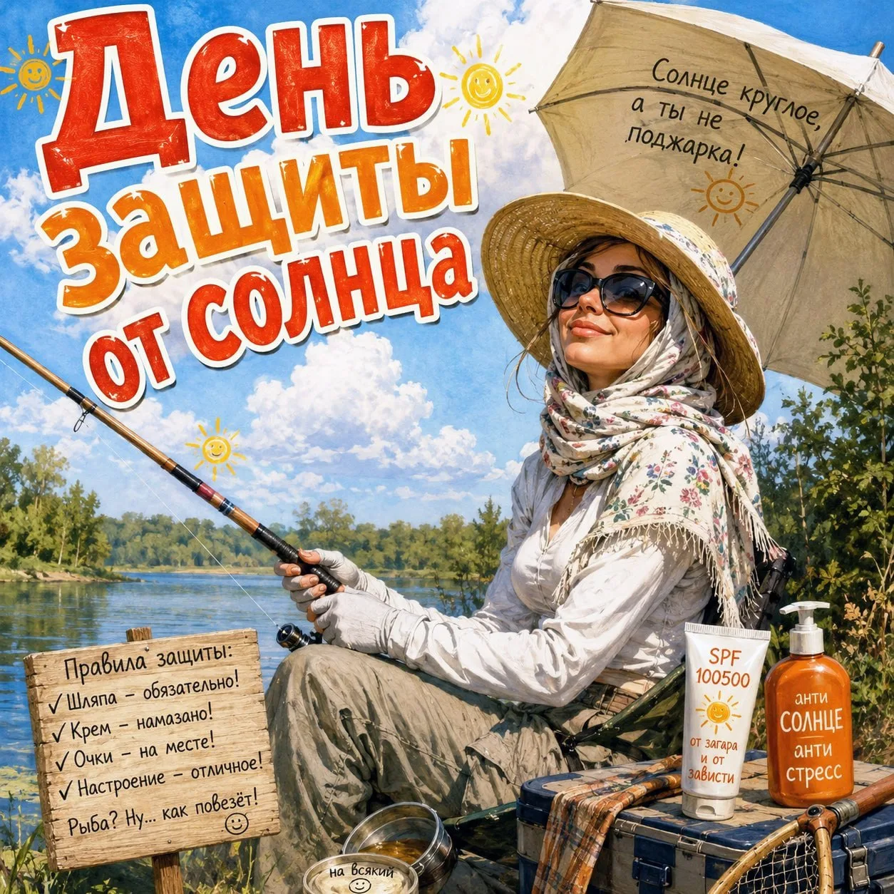 ☀️🧴 27 мая — День защиты от солнца 🌿😎  Сегодня напоминают о важности заботы о коже и здоровье в солн