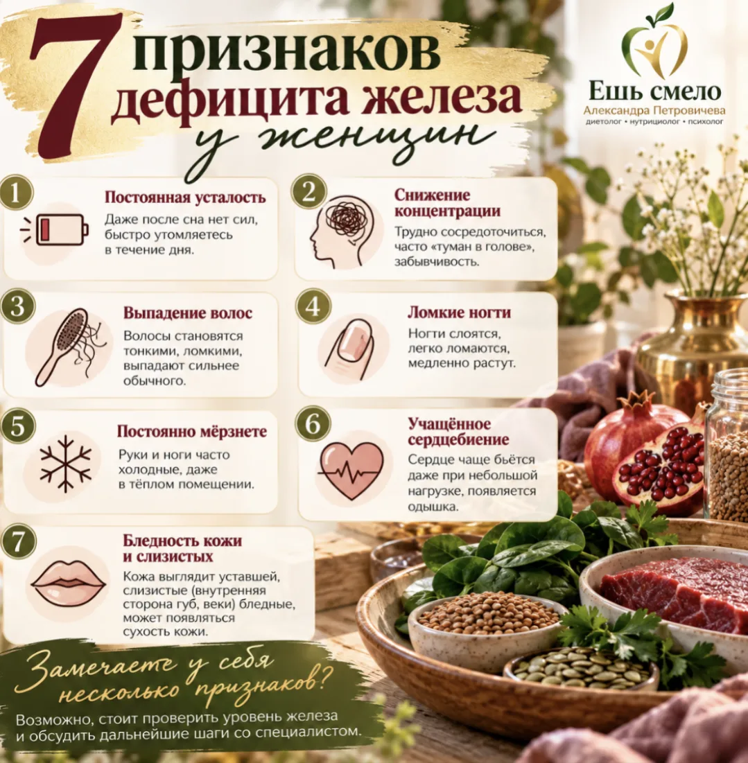 Дорогие женщины, принимать железо для профилактики нельзя!!!