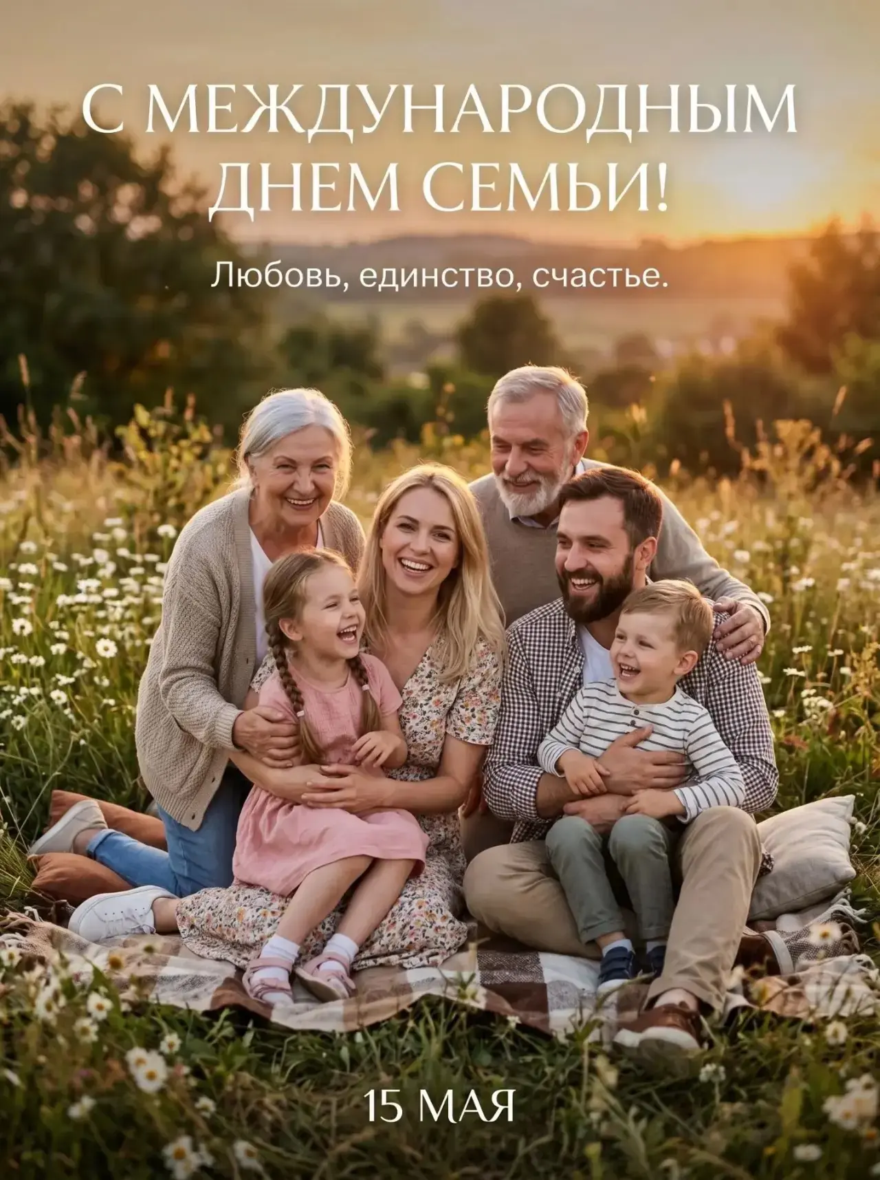 ✨ Сегодня, 15 мая, — Международный день семьи! ✨