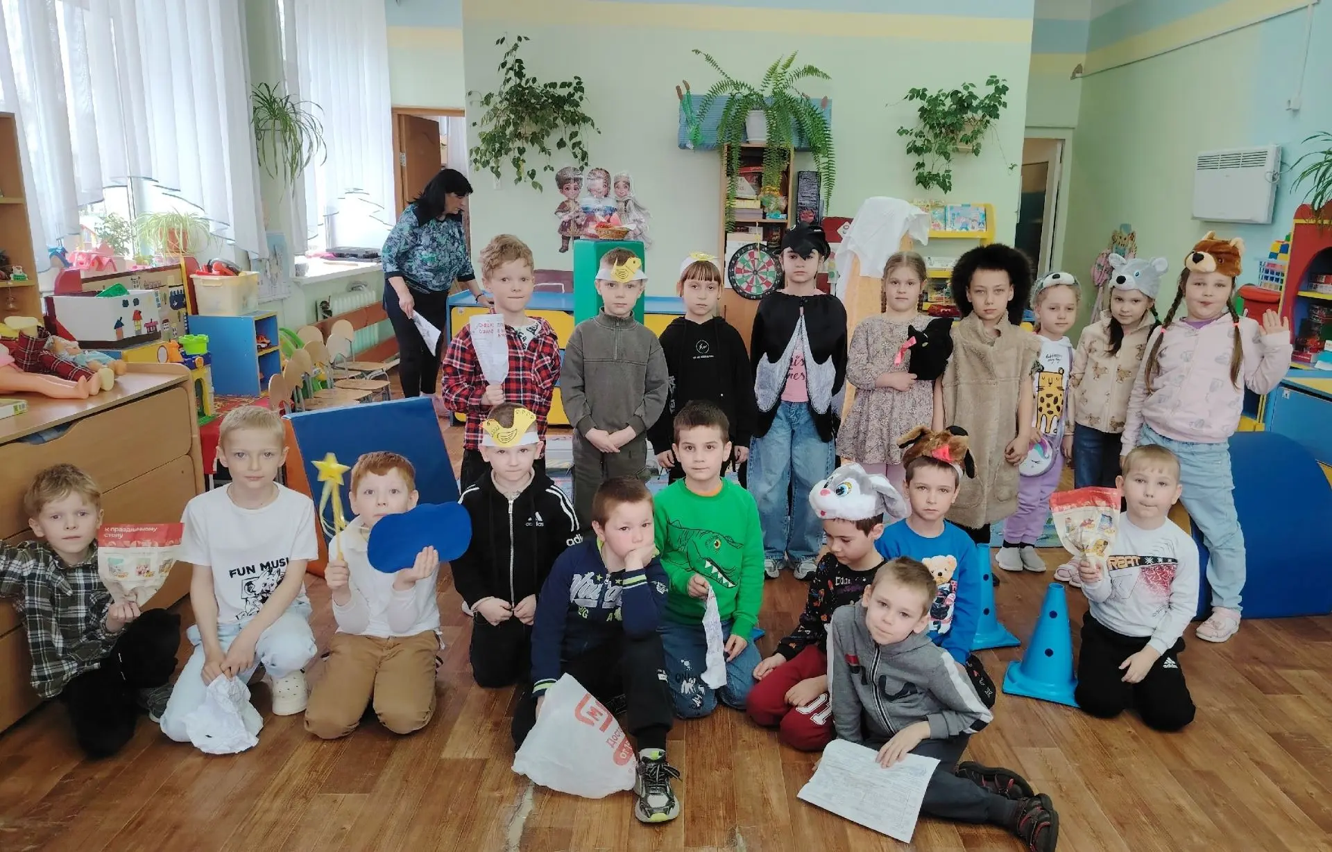 🪆В детских садах и дошкольных группах образовательного комплекса «Перспектива» прошла театральная не