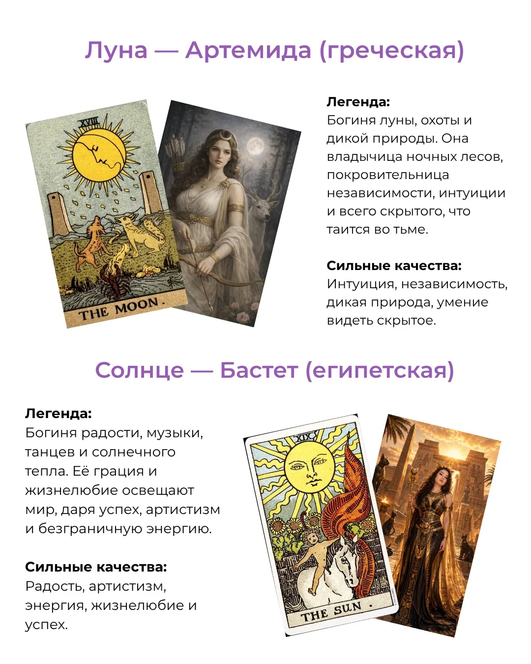 ❤️👑 РАСШИФРОВКА КАРТ: КАКАЯ ТЫ БОГИНЯ В ТАРО