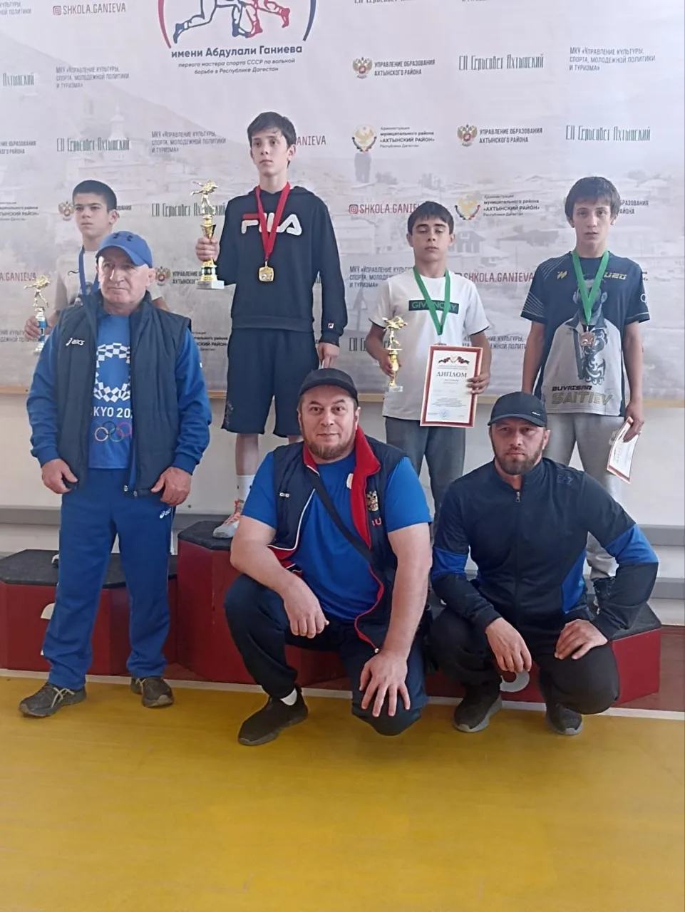 🏆 Первенство Дагестана по вольной борьбе памяти мастера спорта СССР Ганиева А.М.