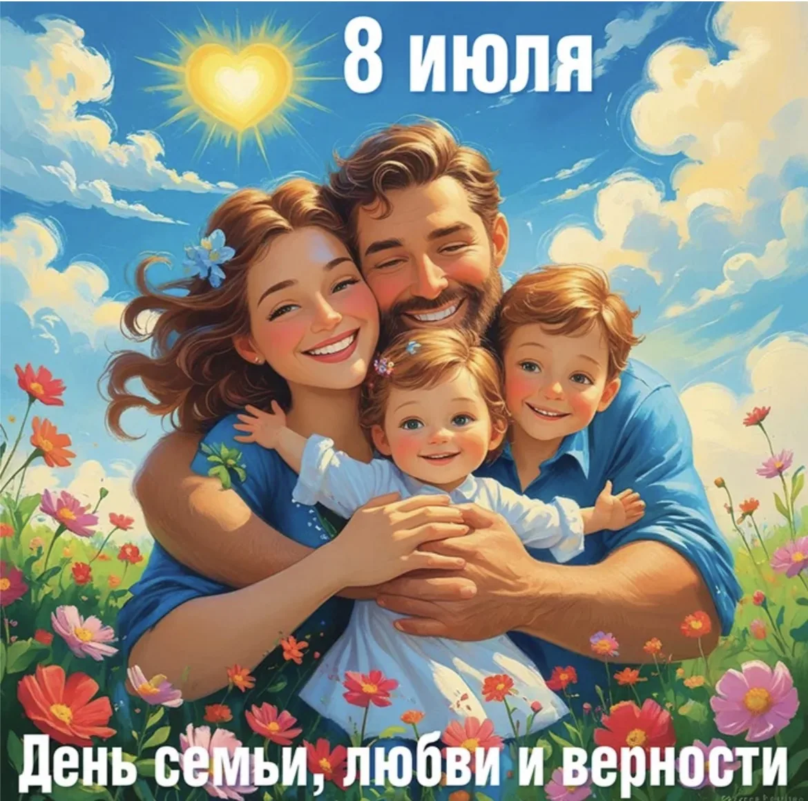 Дорогие родители!

Сегодня мы отмечаем день любви, семьи и верности — особенный день, когда мы можем