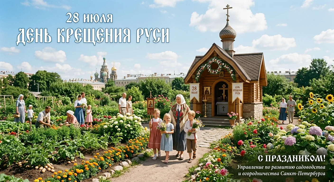 Сегодня, 28 июля, отмечается памятная дата — День крещения Руси.

Этот день связан с важнейшим истор