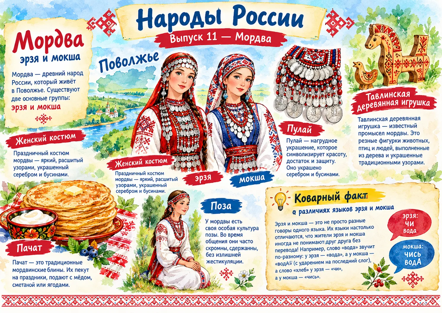 ⭐️Народы России: культура и традиции.🇷🇺