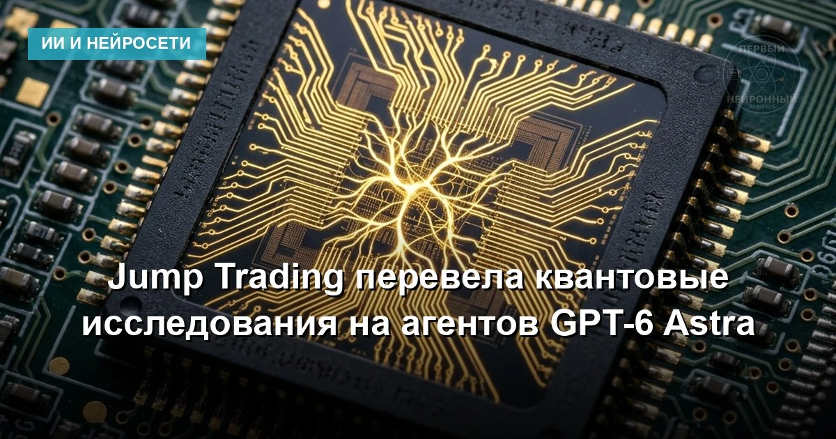 Квантовый трейдер Jump Trading отдала часть исследовательской работы ИИ-агентам на базе...