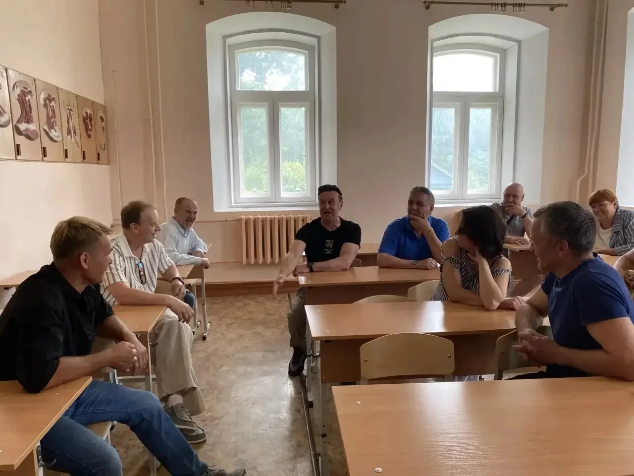 🤝Встреча через сорок лет. 
В субботу, 3 июля, выпускники Орловского педучилища встретились, чтобы в