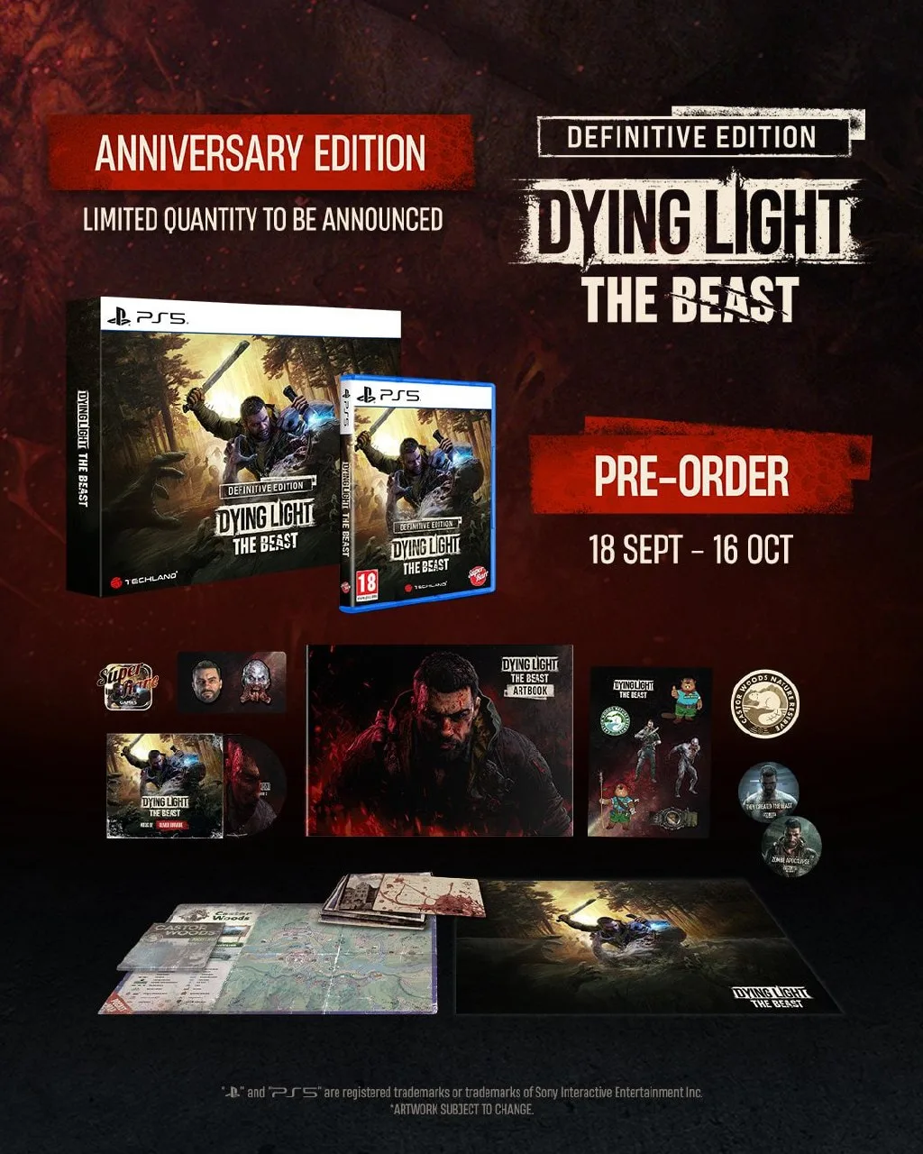 По случаю дня рождения игры, Dying Light: The Beast получит физическое издание для PS5