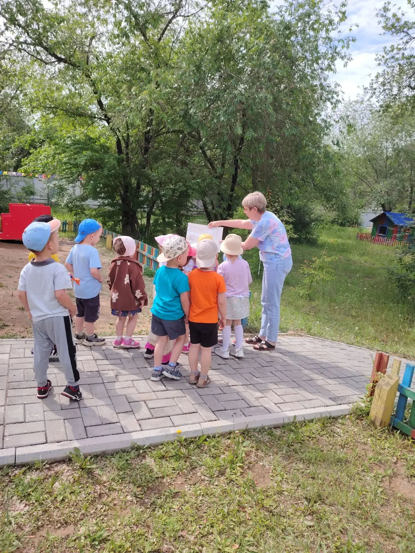 В день поиска клада ребята из группы 4 поистине нашли настоящий клад