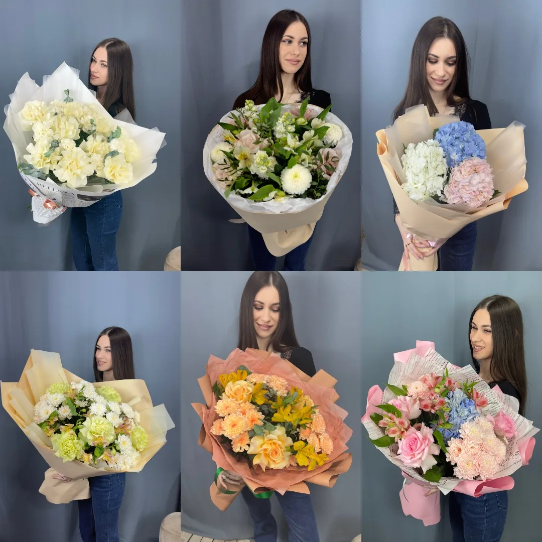 Представляем нашу новую 🌼 Весеннюю коллекцию букетов «Цветочный Вернисаж».