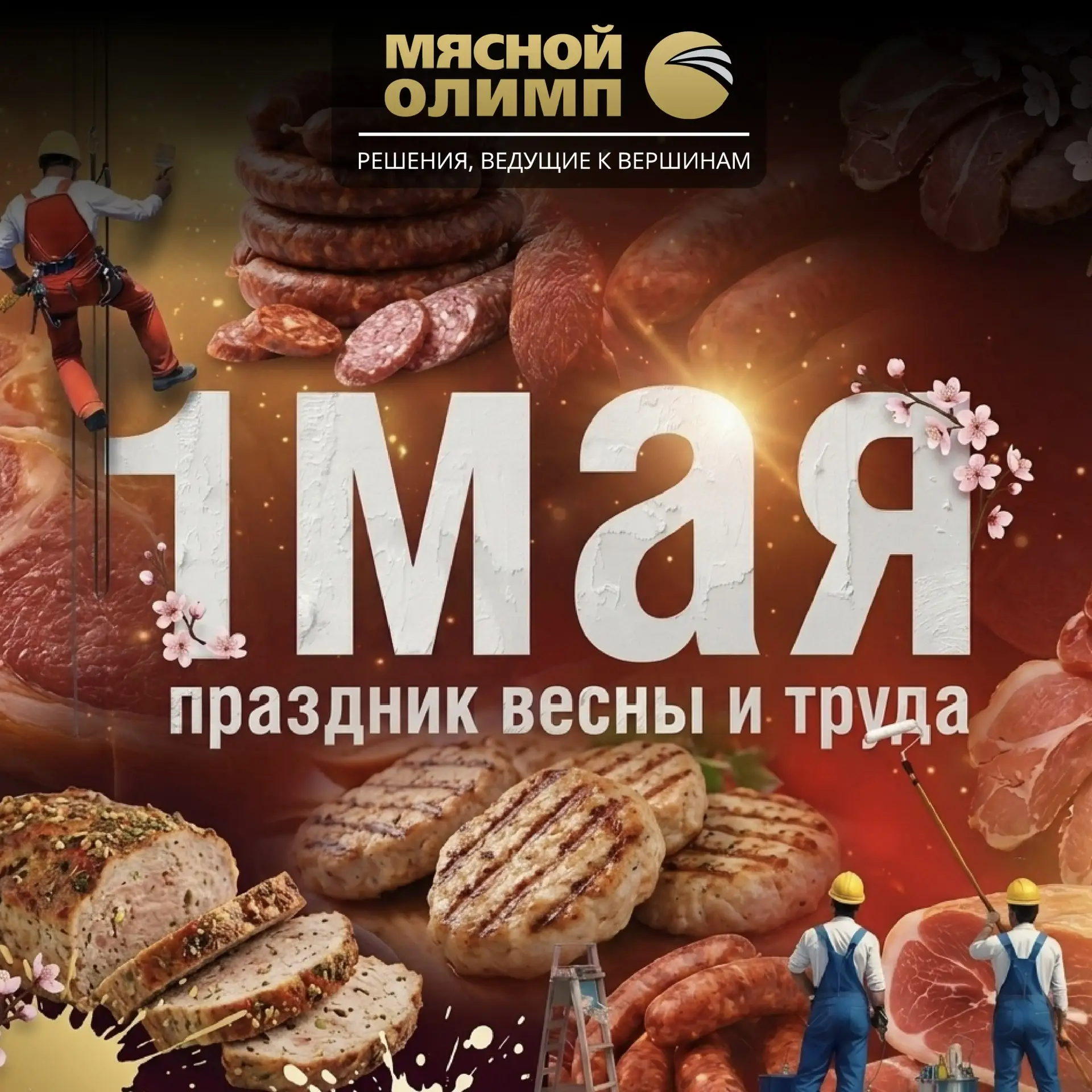 Поздравляем с праздником Весны и Труда! 🕊️🎉 

Пусть 1 Мая наполнит ваши дни солнечным теплом и рад