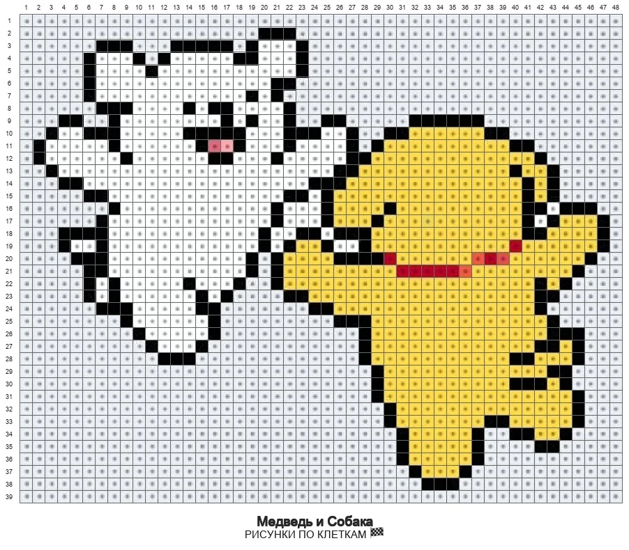 Мишка и собачка 🧸🐶