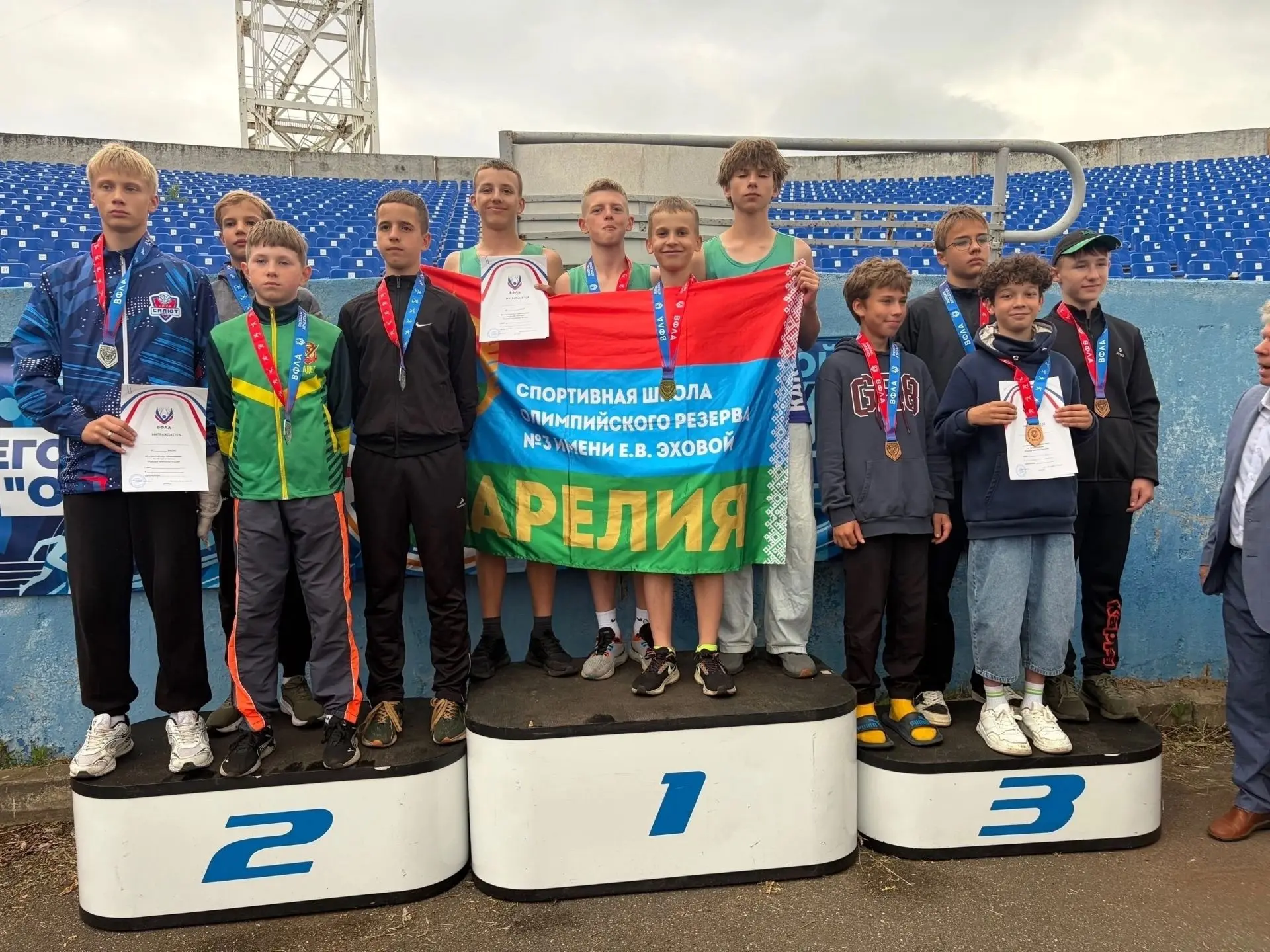 🏃‍♀🏃‍♂ Юные легкоатлеты Карелии завоевали медали всероссийских соревнований в Ярославле

17–18 июн