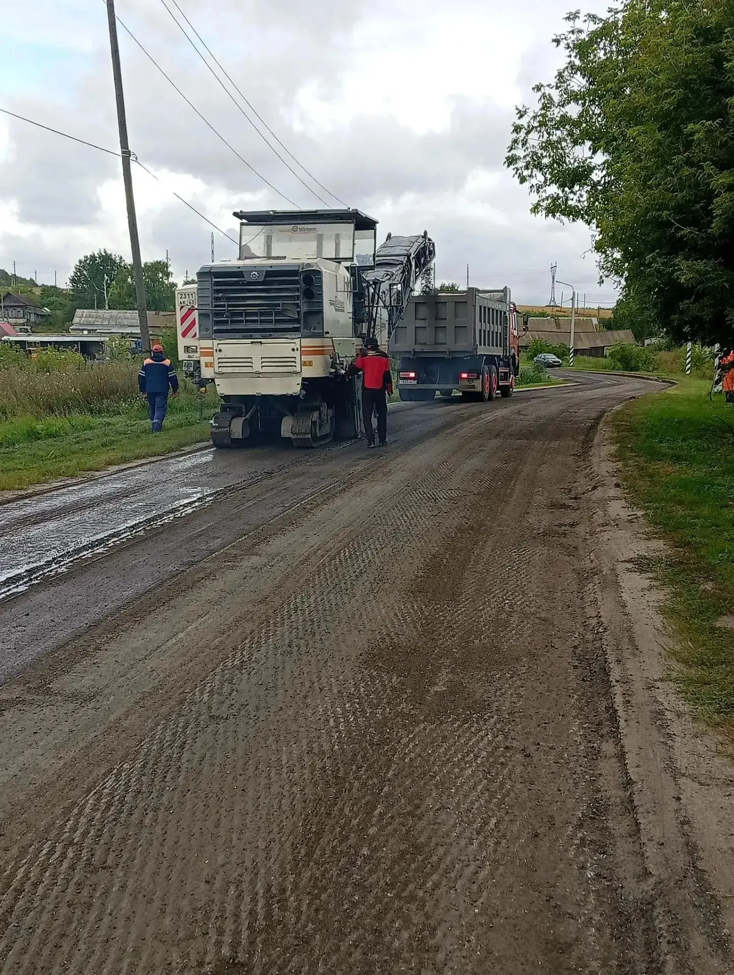 Дорожные работы в Радищевском районе: ремонт уже начался