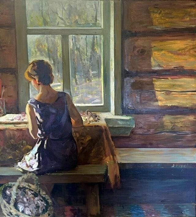 Исаев Александр Павлович (1930)  "У окна" 1978.