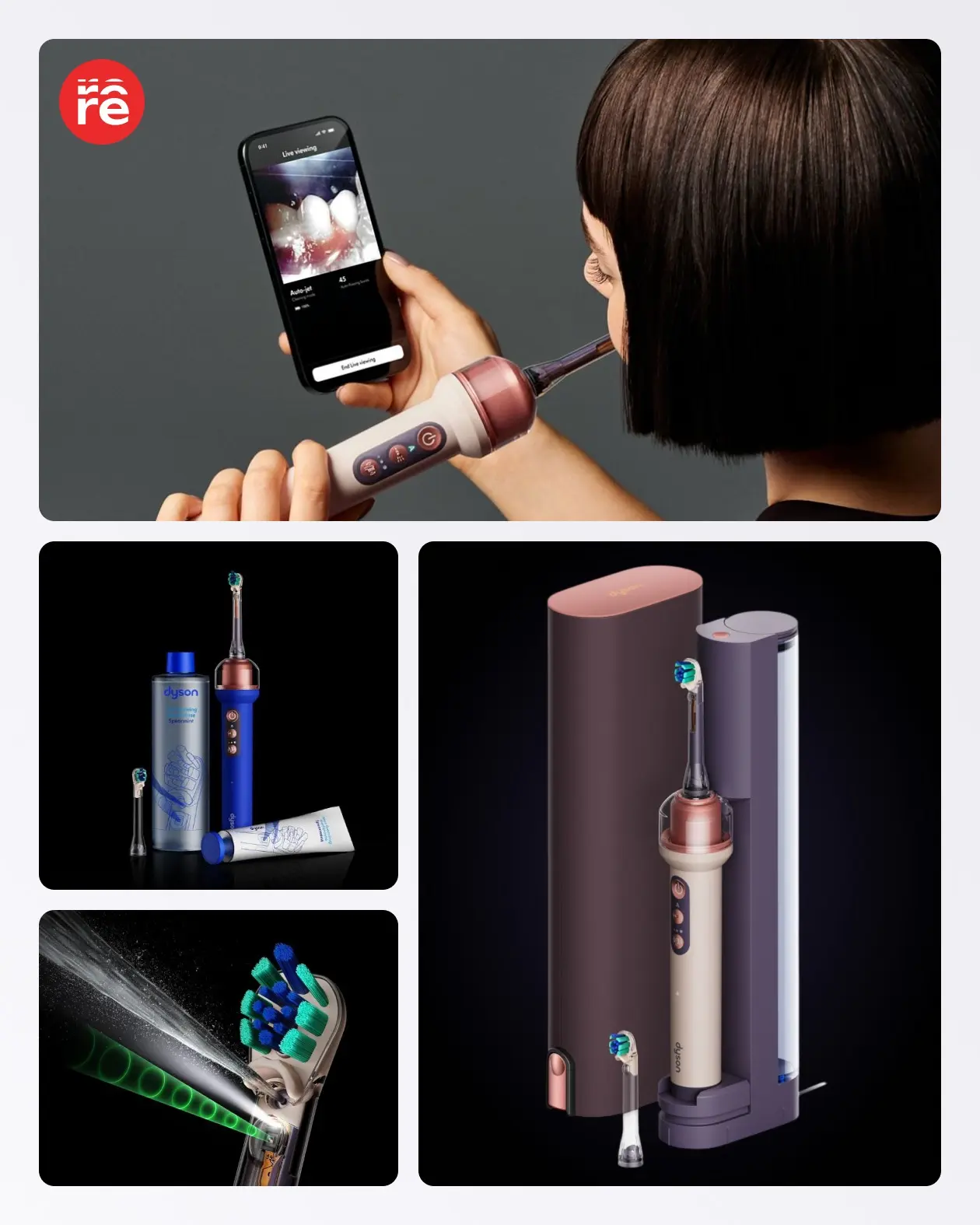 Dyson выпустила зубную щетку с камерой