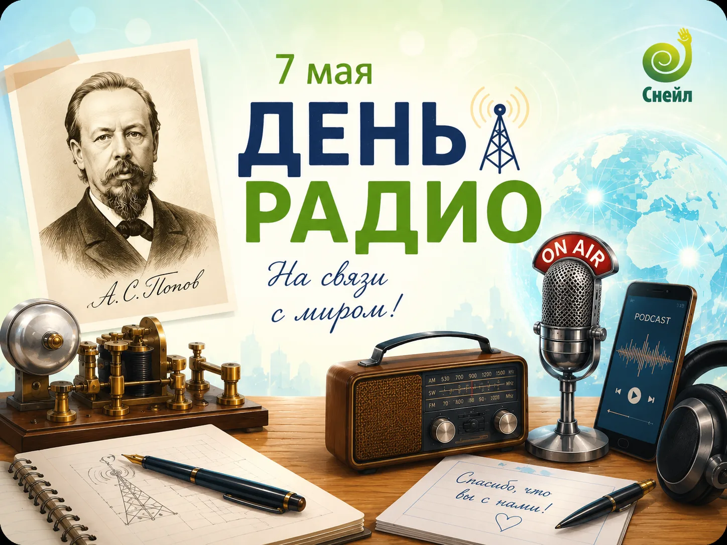 📻 Сегодня — День радио!