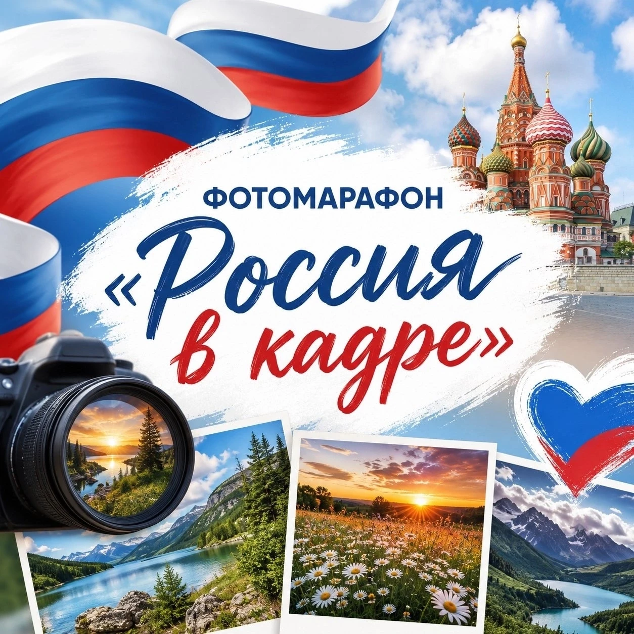 🇷🇺 Приглашаем вас принять участие в фотомарафоне и поделиться кадрами, отражающими кр...
