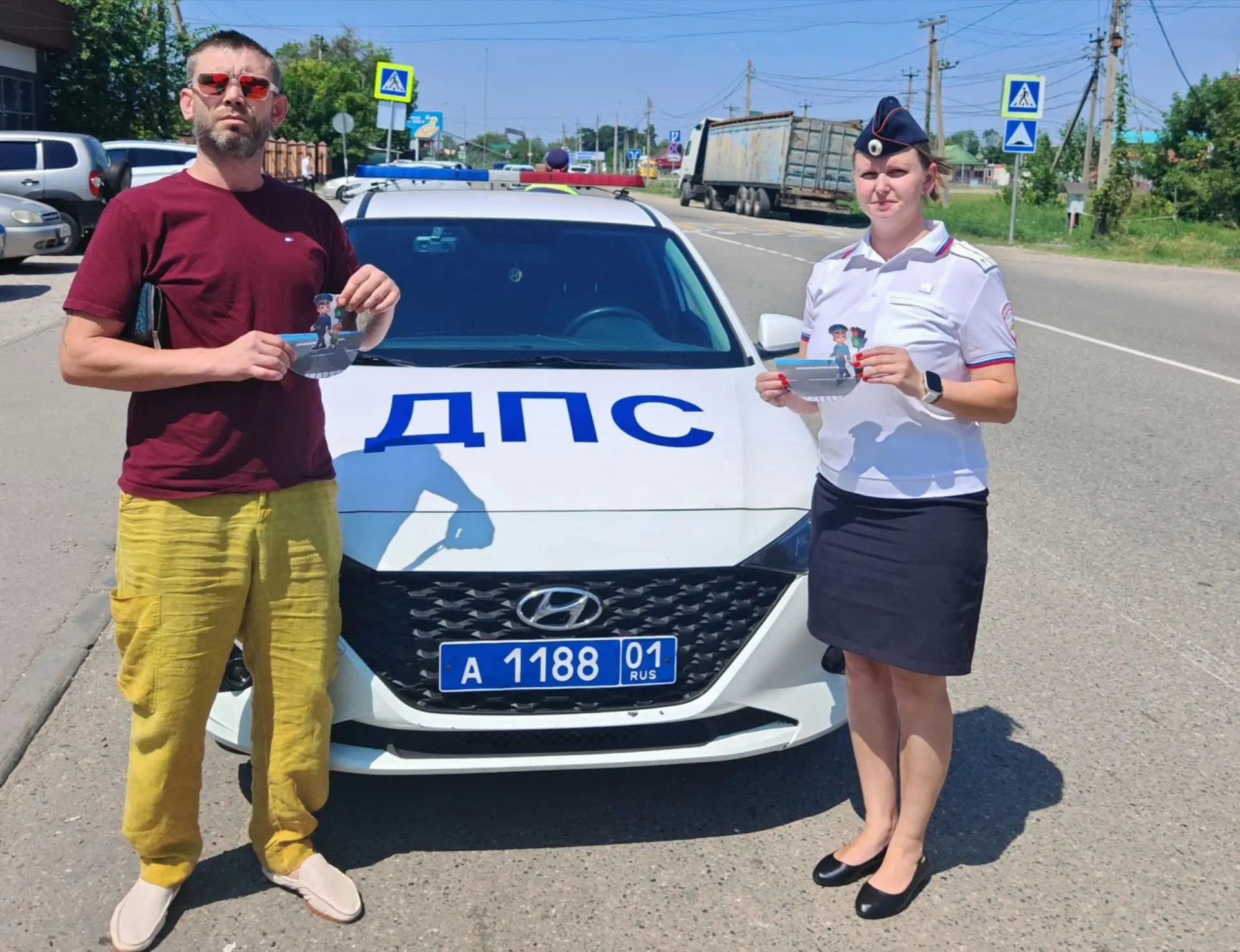 Автоинспекторы провели профилактическое мероприятие, направленное на повышение безопасности пешеходо