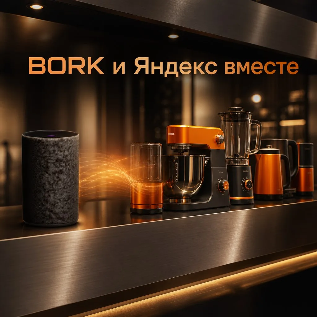 Коллаба BORK и Яндекса? О как…