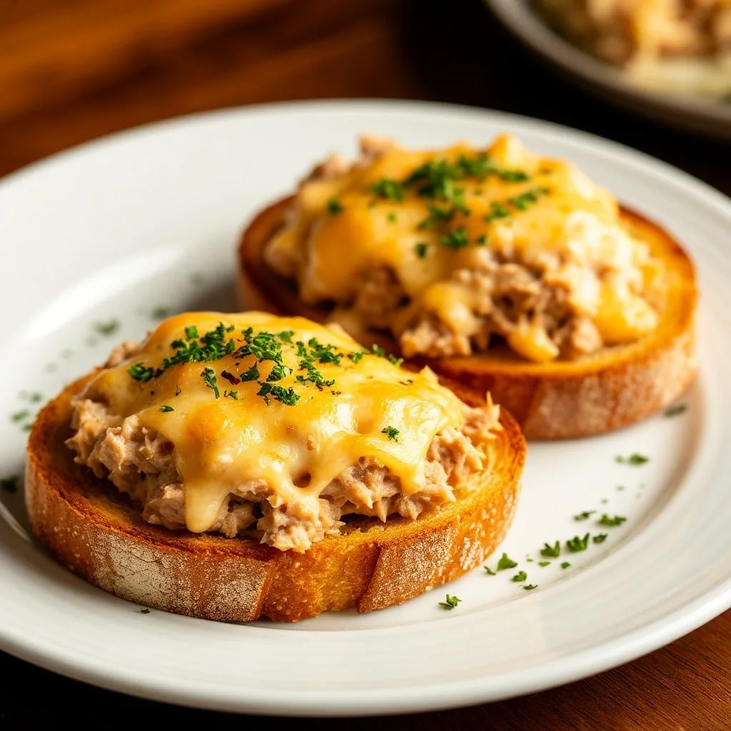Тосты с тунцом в аэрогриле 🥪