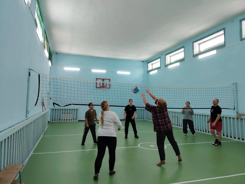 Спортивное мероприятие с родителями с. Озерпах