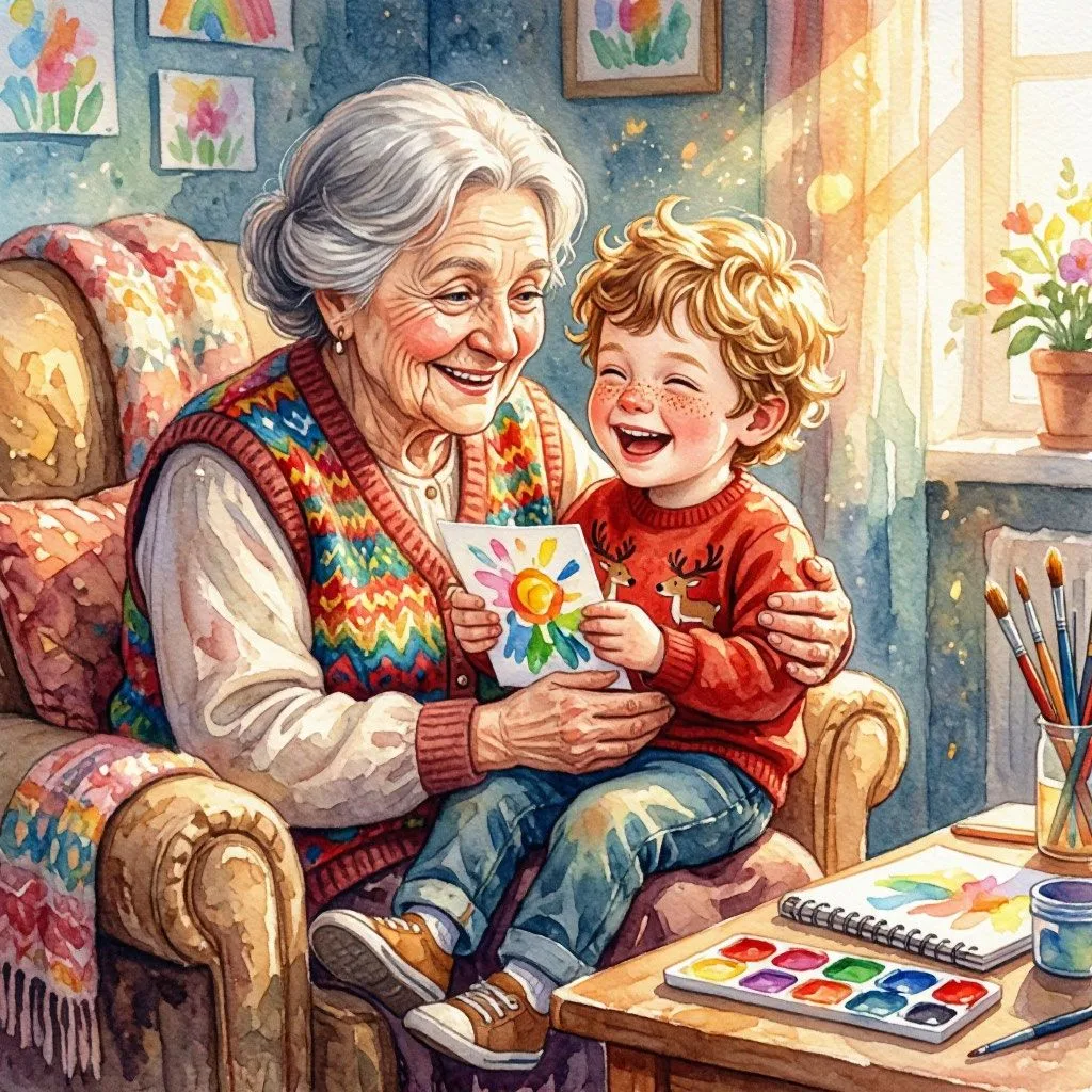 🎨 Выставка ко Дню внучат: покажите бабушку и дедушку глазами ваших внуков!