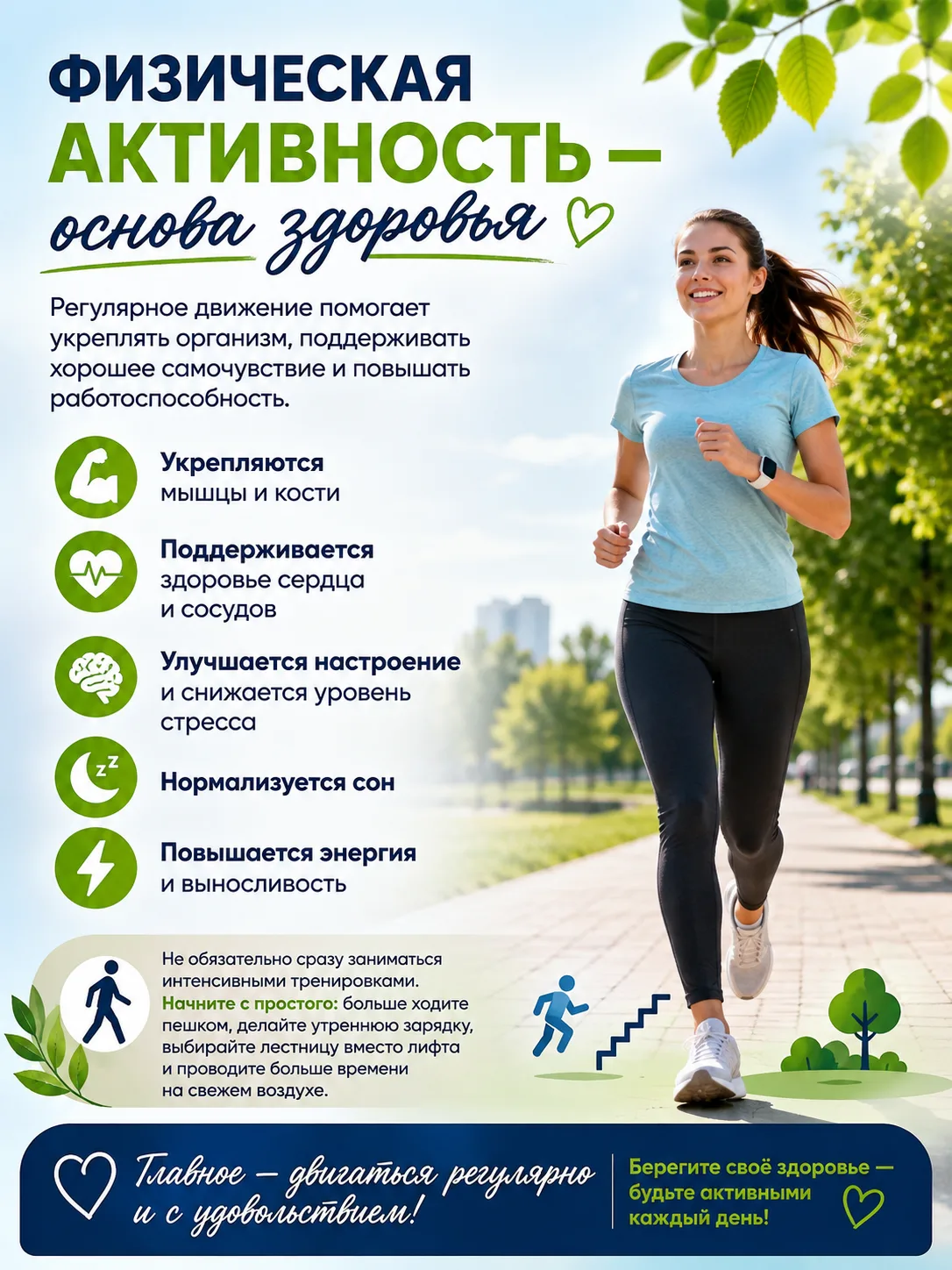 🏃 Физическая активность — основа здоровья