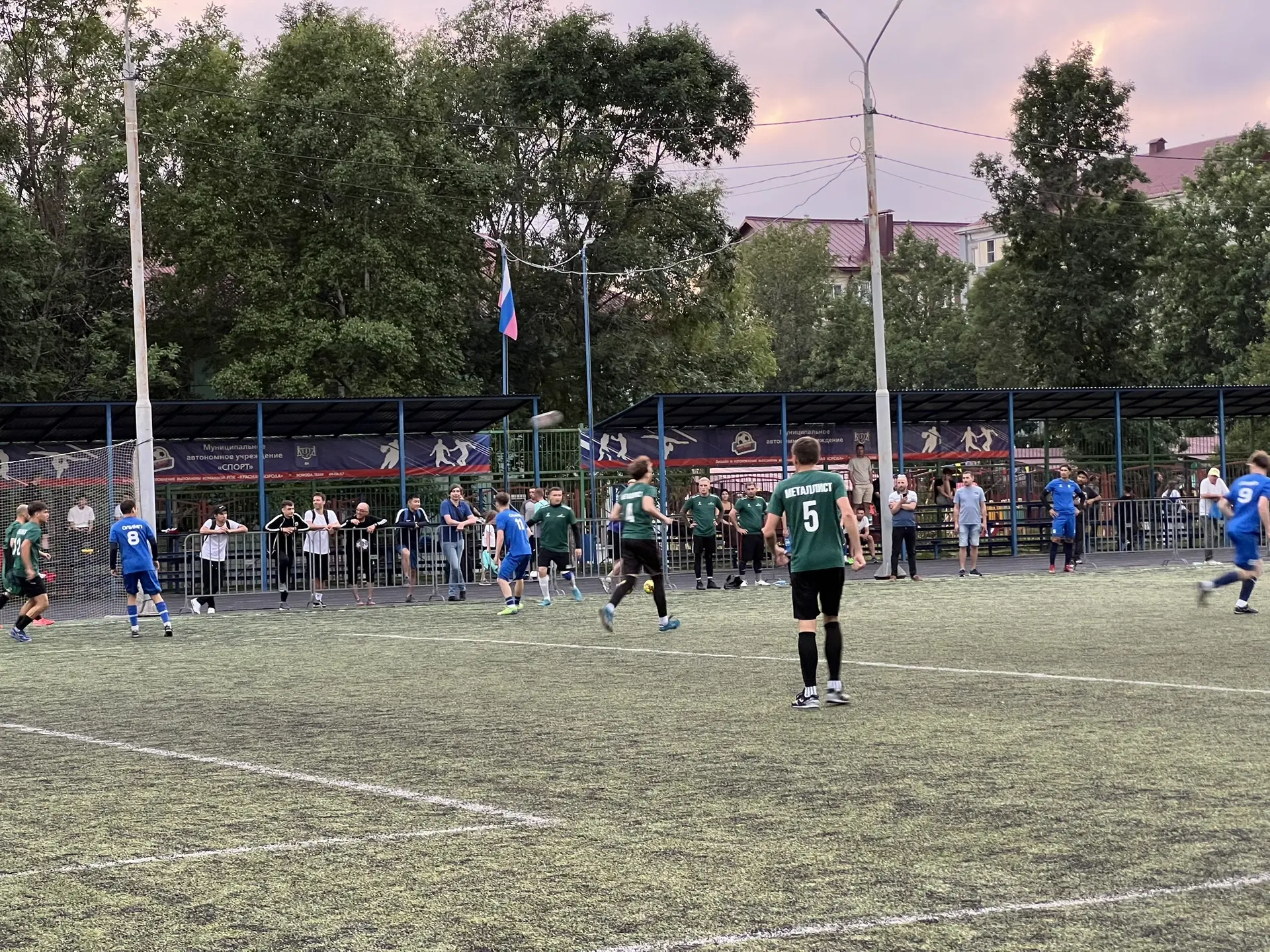 ⚽️ 4.08.2026 г. прошли  очередные игры  в турнире по мини футболу в формате 7х7